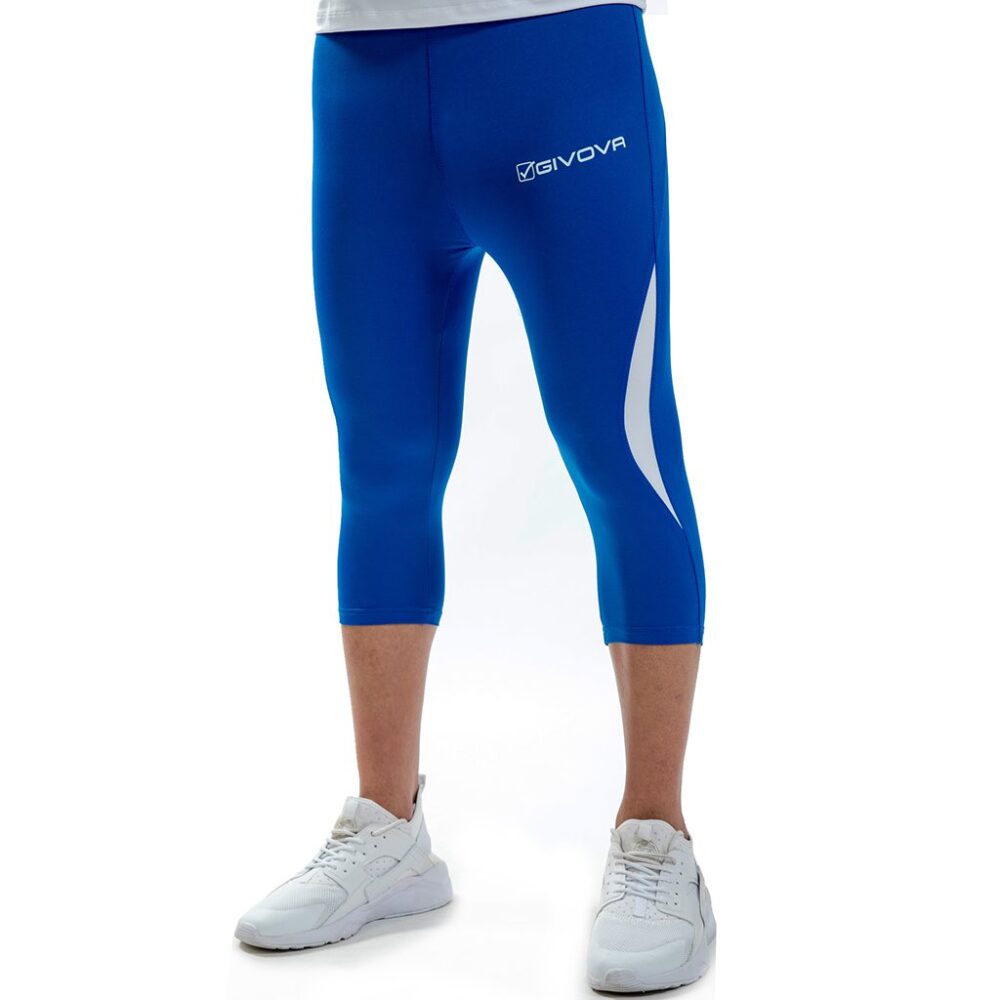 Pantaloni 3/4 Elastici Unisex Givova Running - Lr02 - Givova