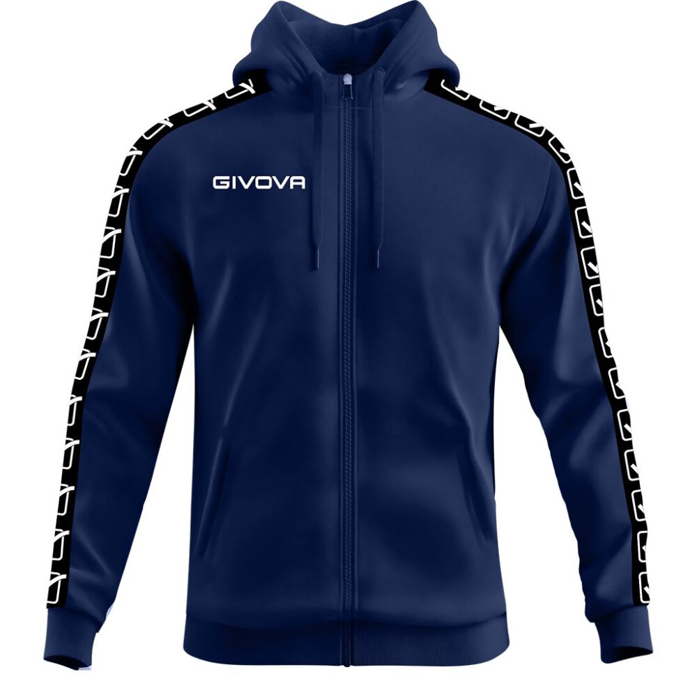 Bluza Unisex Givova Felpa Full Zip Band - Ba10 - Givova