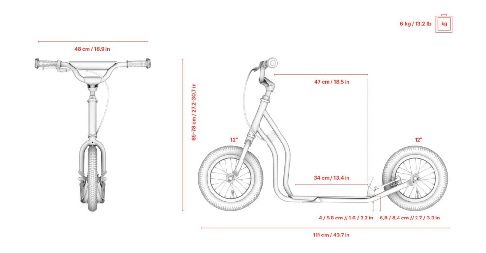 Trotineta Copii Yedoo Mau Emoji Scooter - 12314 - Yedoo