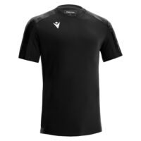 Tricou sport Macron Gede, Negru / Gri