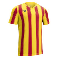 Tricou fotbal Macron Sceptrum, Galben / Rosu