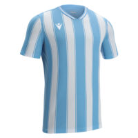 Tricou fotbal Macron Sceptrum, Albastru Sky / Alb