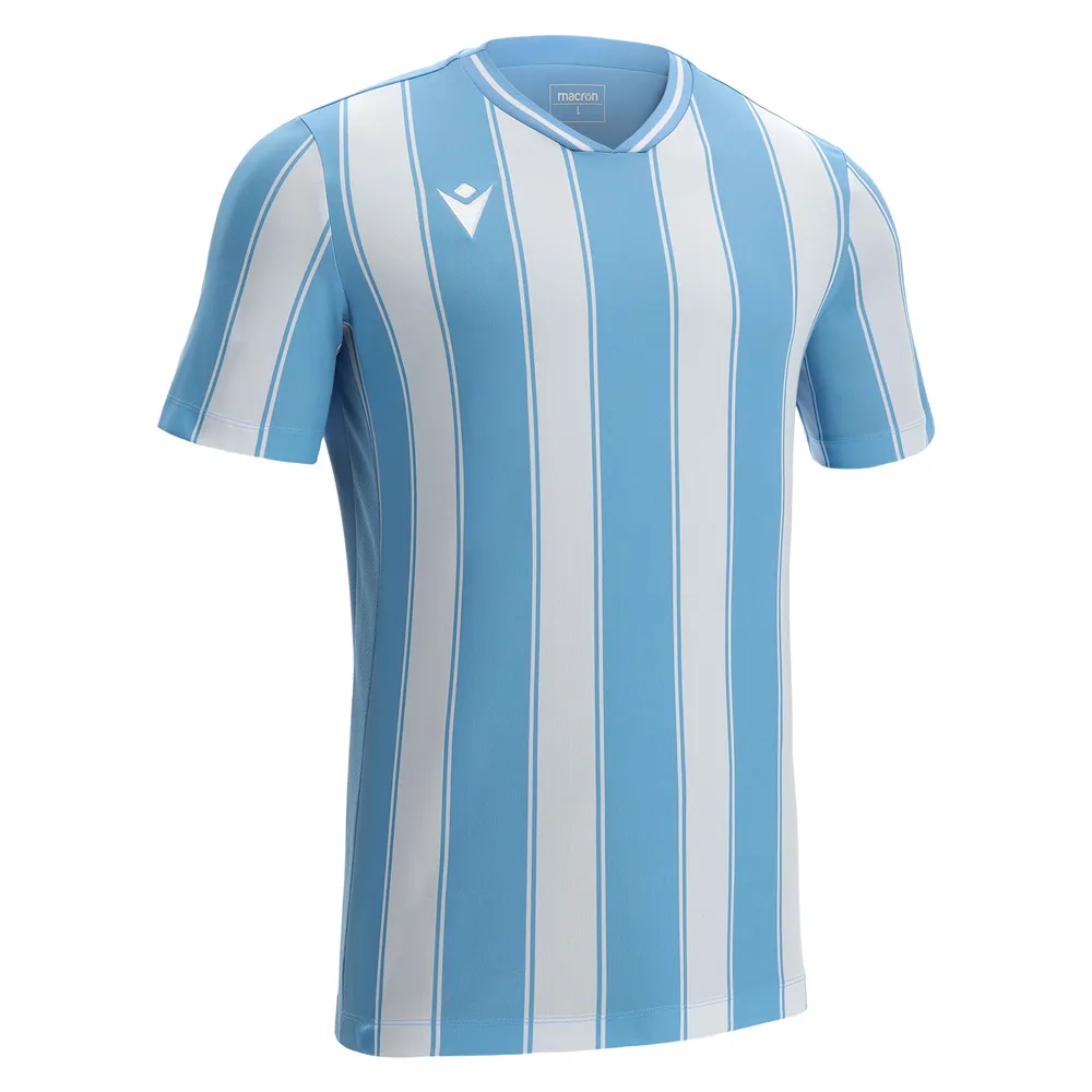 Tricou fotbal Macron Sceptrum, Albastru Sky / Alb - imagine 1