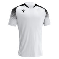 Tricou fotbal Macron Alioth eco, Alb / Negru