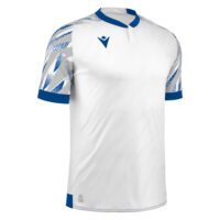 Tricou sport Macron Themis eco, Alb / Albastru Royal
