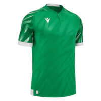 Tricou sport Macron Themis eco, Verde / Alb