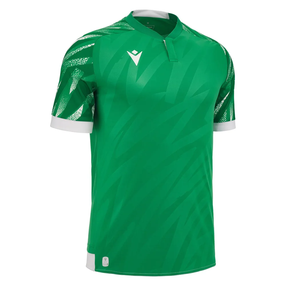 Tricou sport Macron Themis eco, Verde / Alb - imagine 1