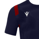 Tricou fotbal Macron Rodders, Bleumarin / Rosu - imagine 5