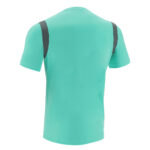 Tricou fotbal Macron Rodders, Turcoaz / Gri Antracit - imagine 3