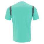 Tricou fotbal Macron Rodders, Turcoaz / Gri Antracit - imagine 4