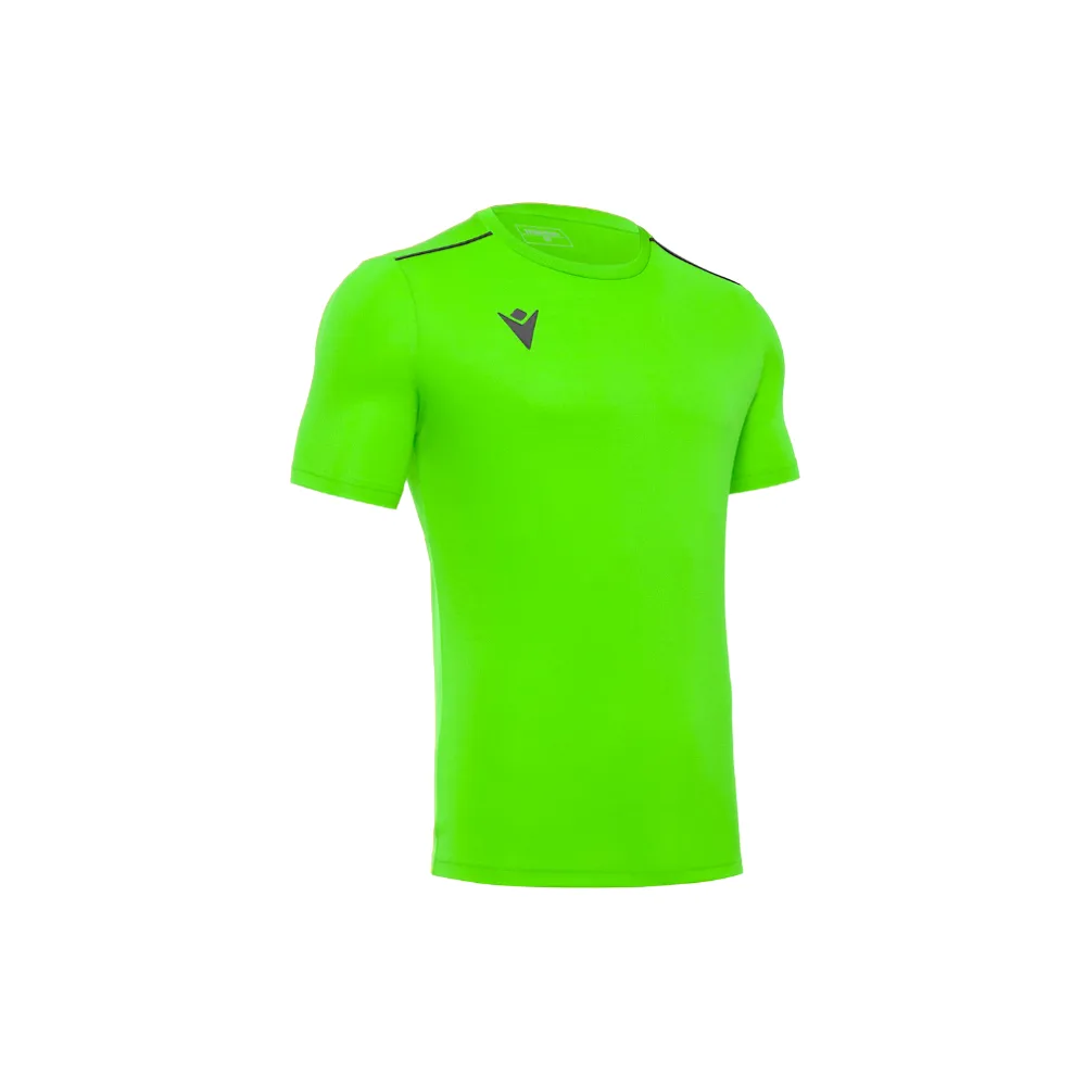 507916 Tricou sport Macron Rigel Hero, Verde Fluo - imagine 1