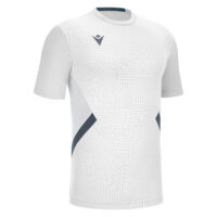 Tricou sport Macron Shedir, Alb / Gri Antracit
