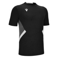 Tricou sport Macron Shedir, Negru / Alb