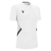 Tricou sport dama Macron Skat, Alb / Gri Antracit