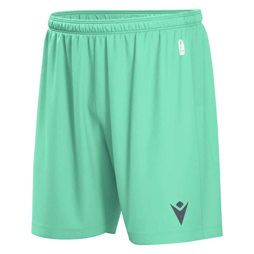 Pantaloni scurti sport Macron Skara eco, Turcoaz - imagine 1