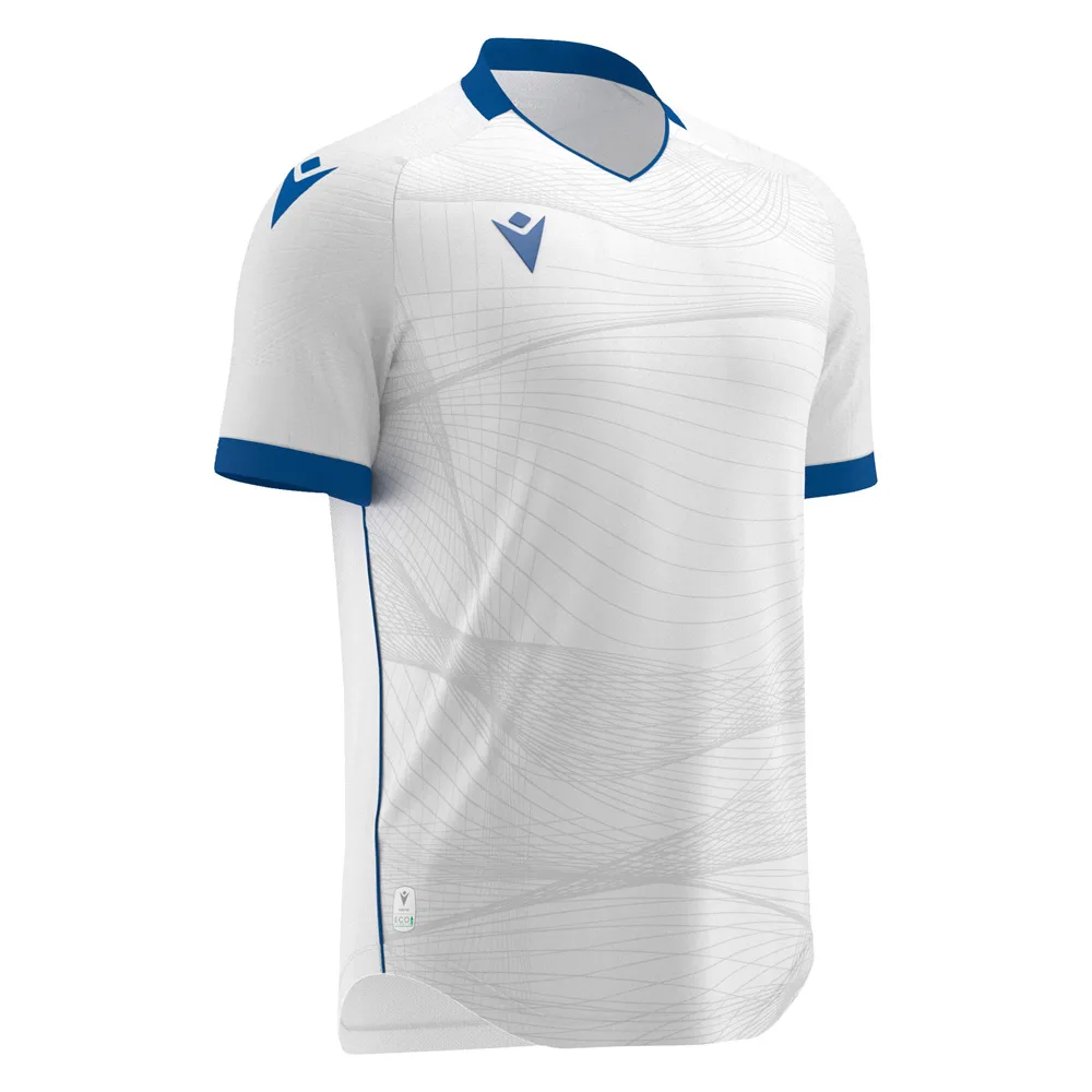 Tricou sport Macron Wyvern eco, Alb / Albastru Royal - imagine 1