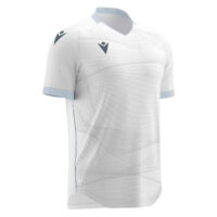 Tricou sport Macron Wyvern eco, Alb / Argintiu