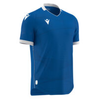 Tricou sport Macron Wyvern eco, Albastru Royal / Alb
