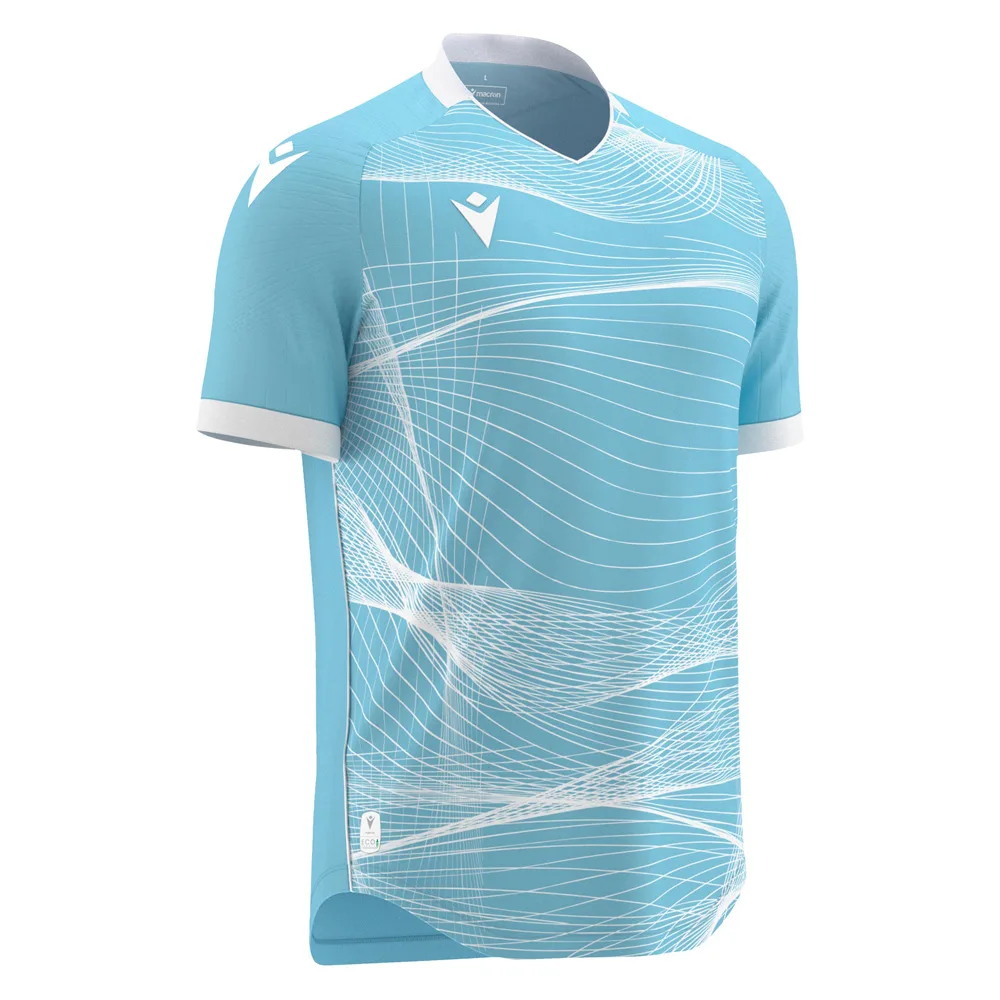 Tricou sport Macron Wyvern eco, Albastru Sky / Alb - imagine 1