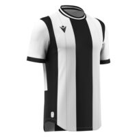 Tricou fotbal Macron Propus eco, Alb / Negru
