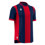 Tricou fotbal Macron Propus eco, Bleumarin / Rosu