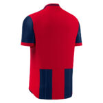 Tricou fotbal Macron Propus eco, Bleumarin / Rosu - imagine 3