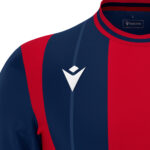 Tricou fotbal Macron Propus eco, Bleumarin / Rosu - imagine 5
