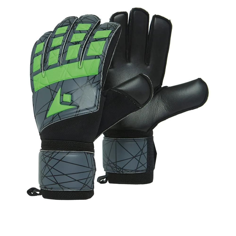 Manusi portar Macron Hawk XH, Negru / Verde Fluo - imagine 1