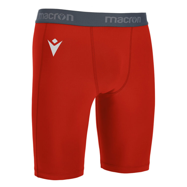 Pantaloni scurti elastici Macron Oak, Rosu