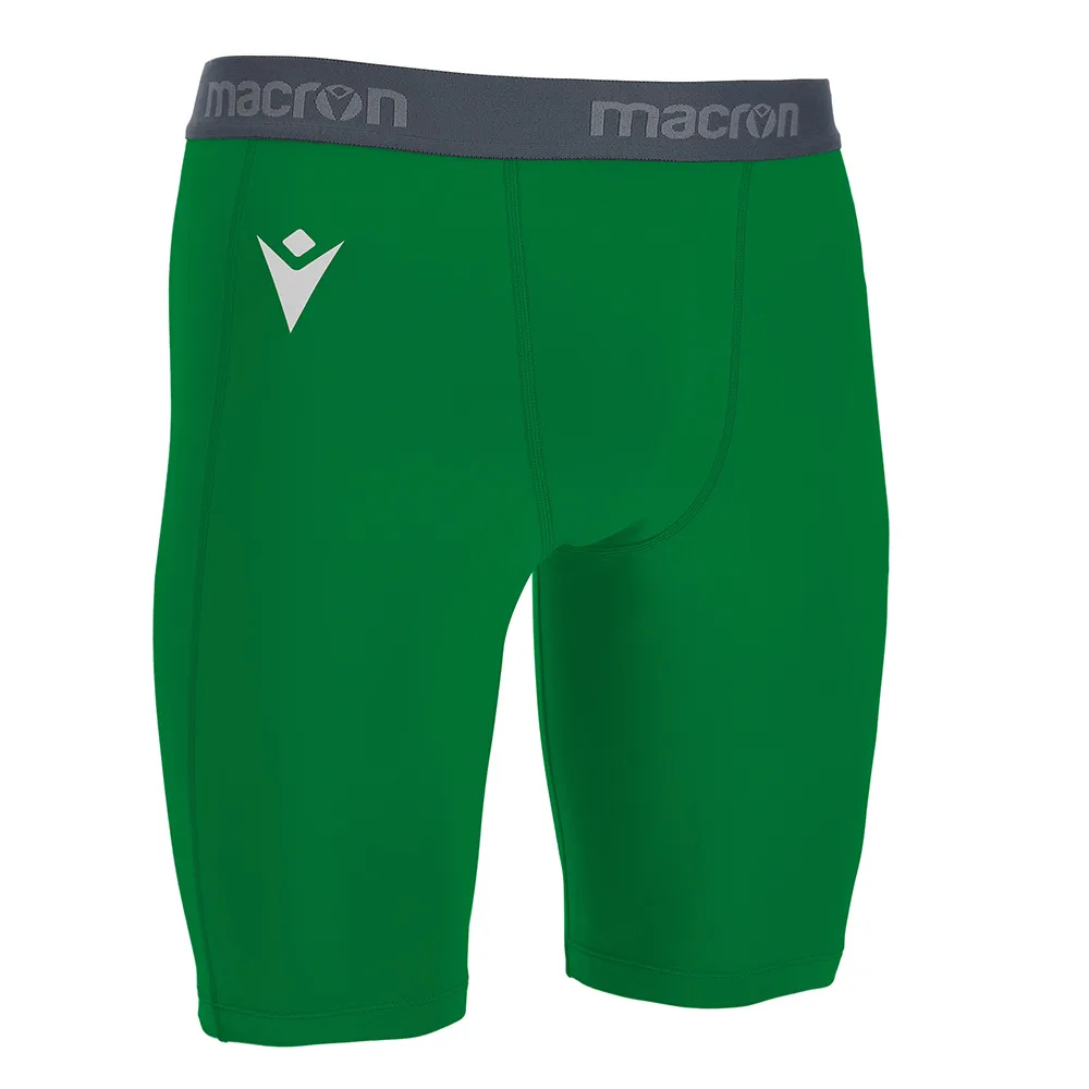 Pantaloni scurti elastici Macron Oak, Verde - imagine 1