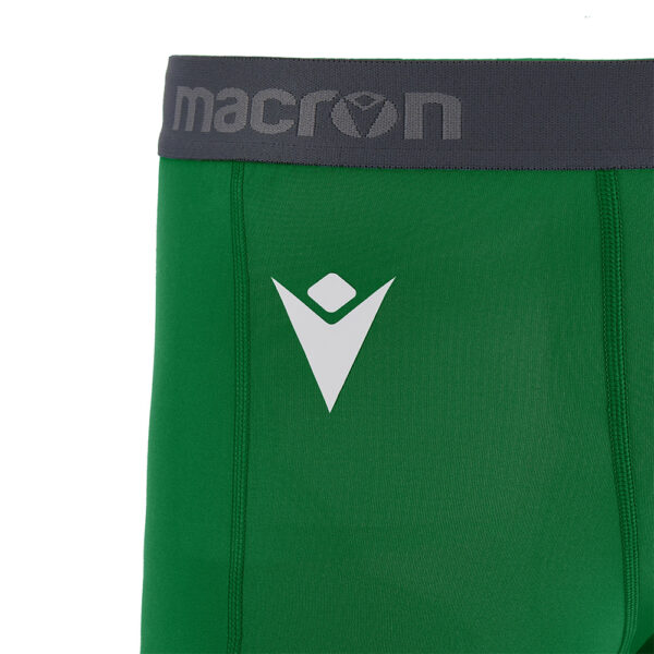 Pantaloni scurti elastici Macron Oak, Verde - imagine 5