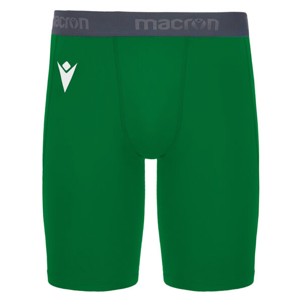 Pantaloni scurti elastici Macron Oak, Verde - imagine 2