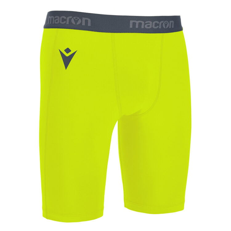 Pantaloni scurti elastici Macron Oak, Galben Fluo