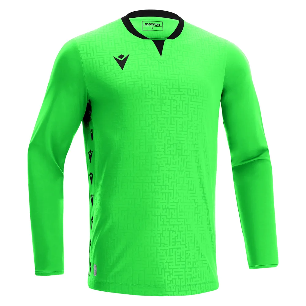 Bluza portar Macron Cygnus eco, Verde Fluo / Negru - imagine 1
