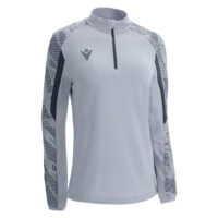 Bluza antrenament dama Macron Dora, Argintiu / Gri Antracit