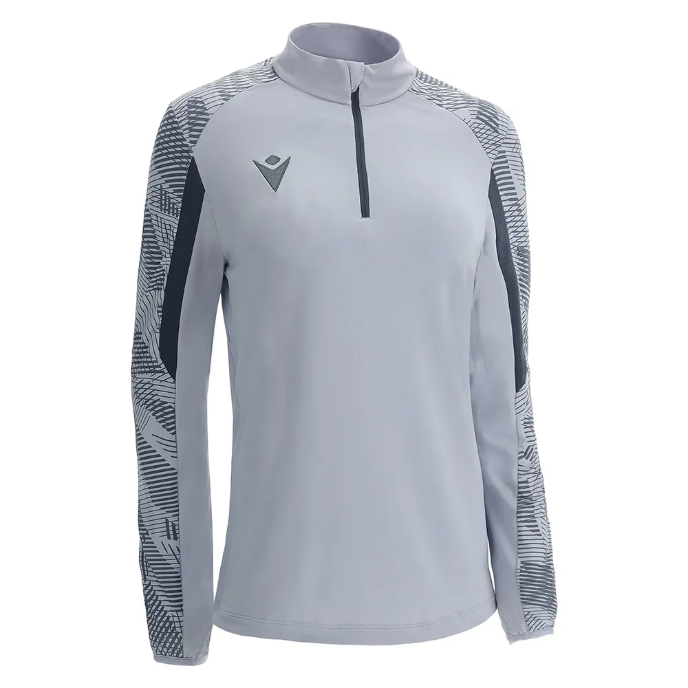 Bluza antrenament dama Macron Dora, Argintiu / Gri Antracit - imagine 1