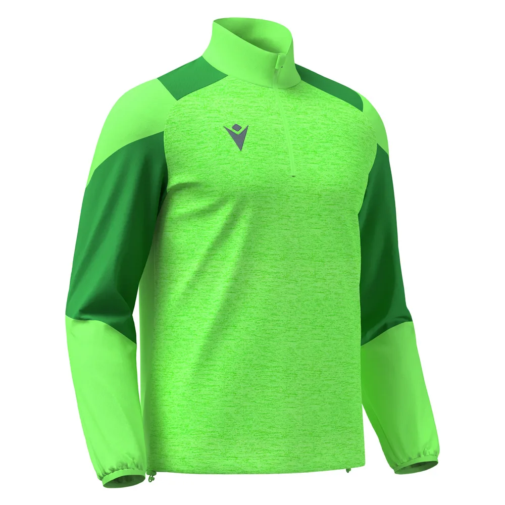 Bluza antrenament Macron Cuzco, Verde Fluo / Verde - imagine 1