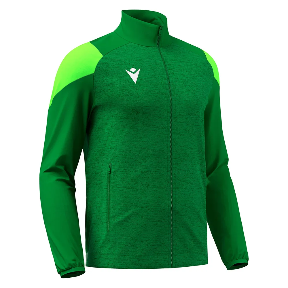 Bluza trening Macron Vanir, Verde / Verde Fluo - imagine 1