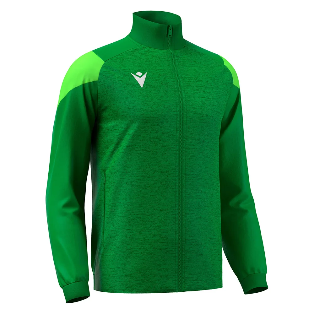 Bluza trening Macron Prometheus, Verde / Verde Fluo - imagine 1