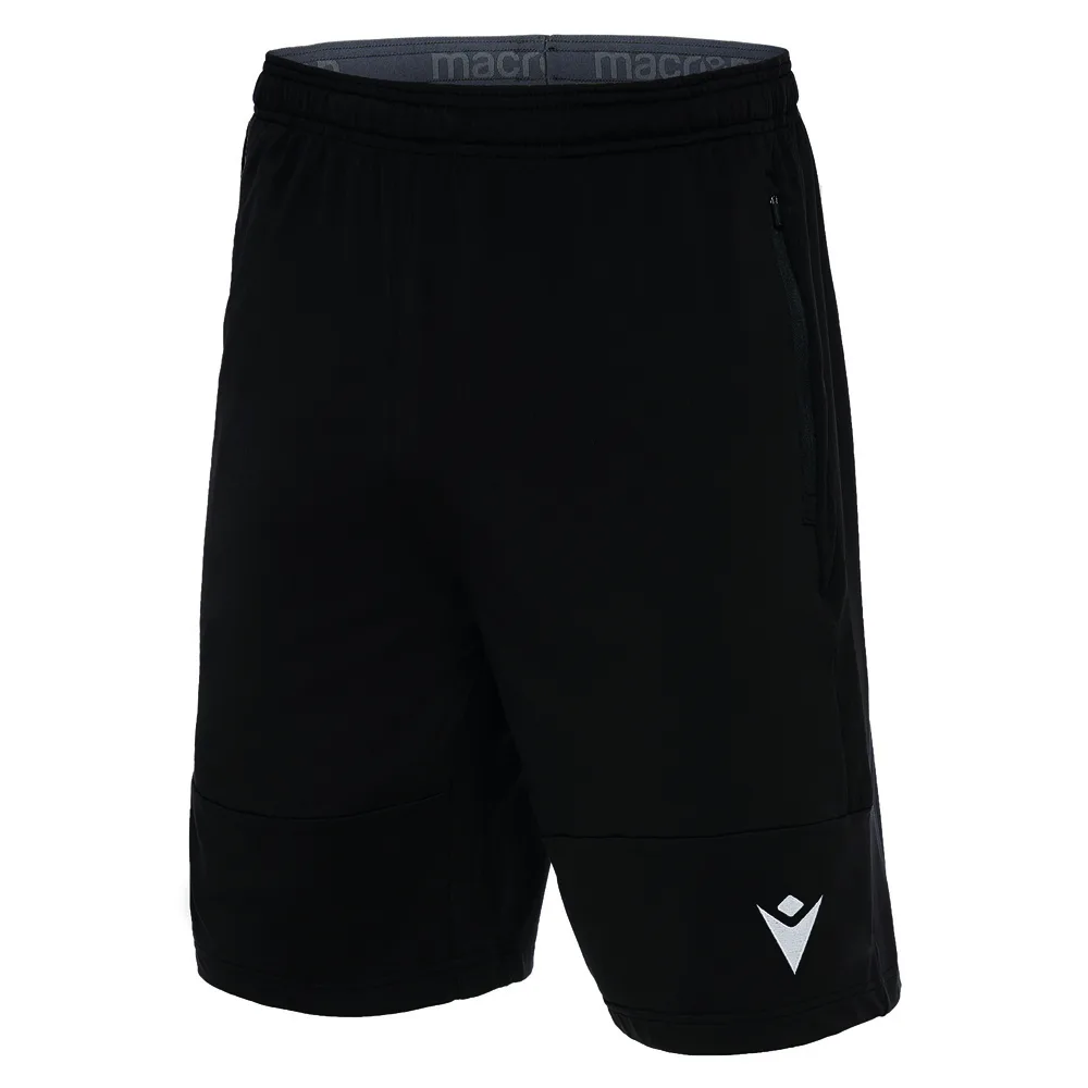 Pantaloni scurti antrenament Macron Danube Hero, Negru - imagine 1