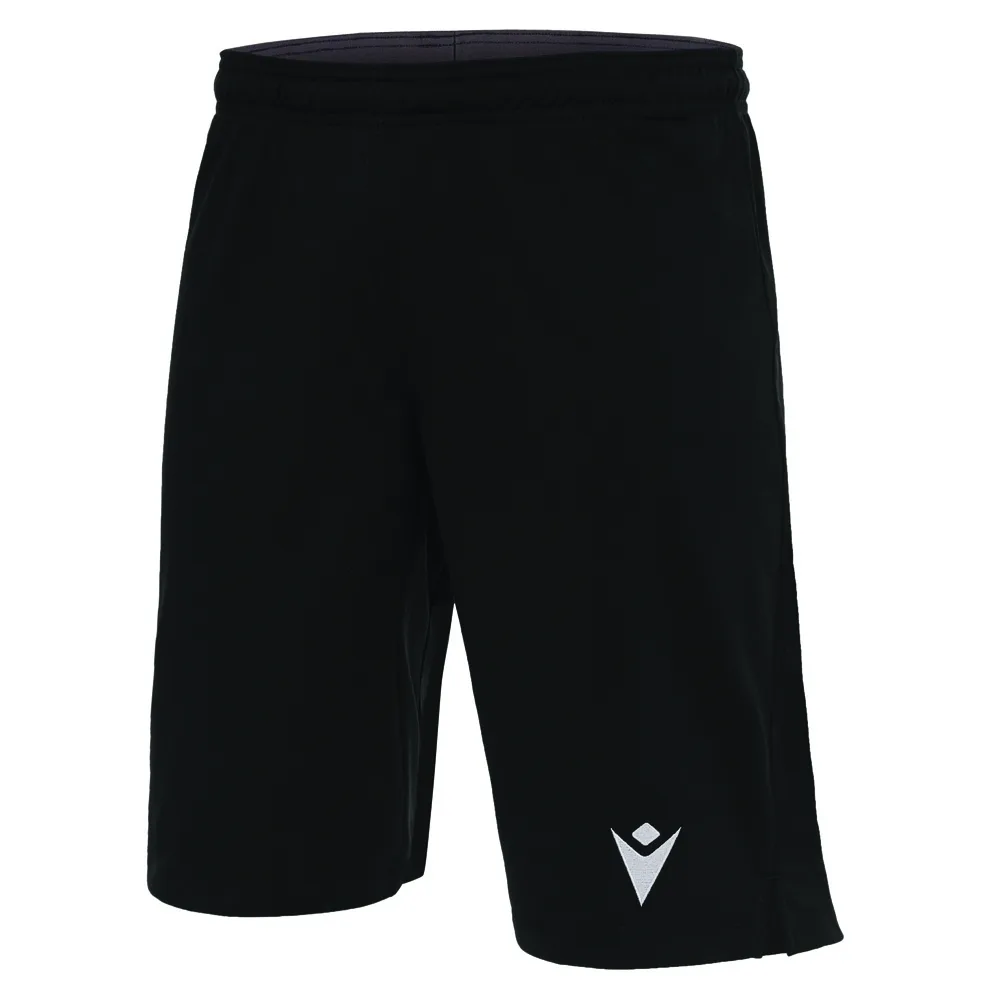Pantaloni scurti antrenament Macron Volga, Negru - imagine 1