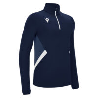 Bluza antrenament Macron Piave, Bleumarin / Alb