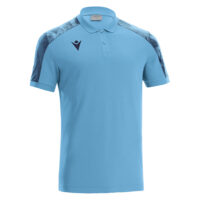 Tricou polo Macron Rock, Albastru Sky / Bleumarin
