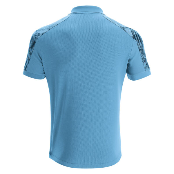 Tricou polo Macron Rock, Albastru Sky / Bleumarin - imagine 4