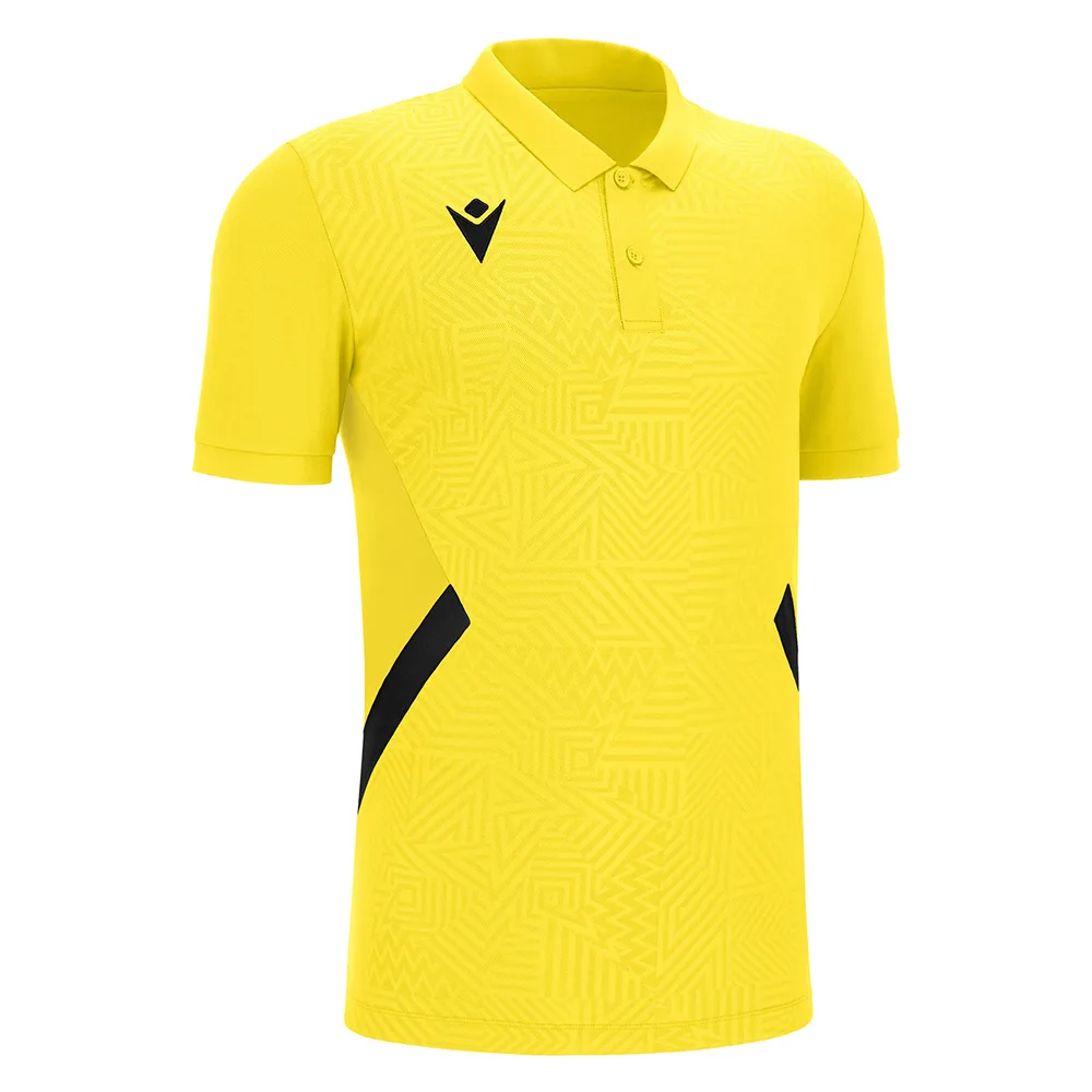 Tricou polo Macron Rap, Galben / Negru - imagine 1