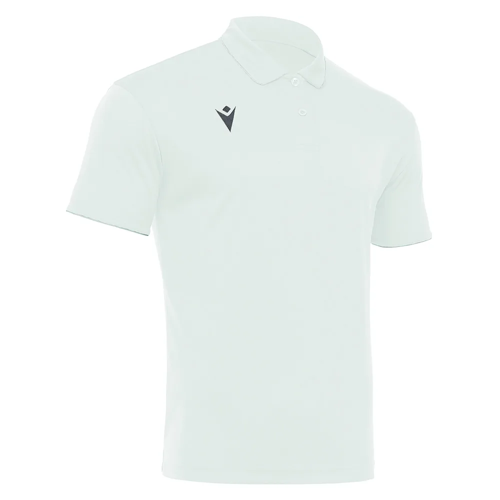 Tricou polo Macron Draco Hero, Alb / Gri - imagine 1
