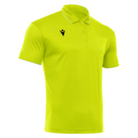 Tricou polo Macron Draco Hero, Galben / Alb