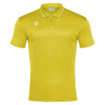 Tricou polo Macron Draco Hero, Galben / Alb - imagine 2