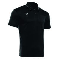 Tricou polo Macron Draco Hero, Negru / Alb