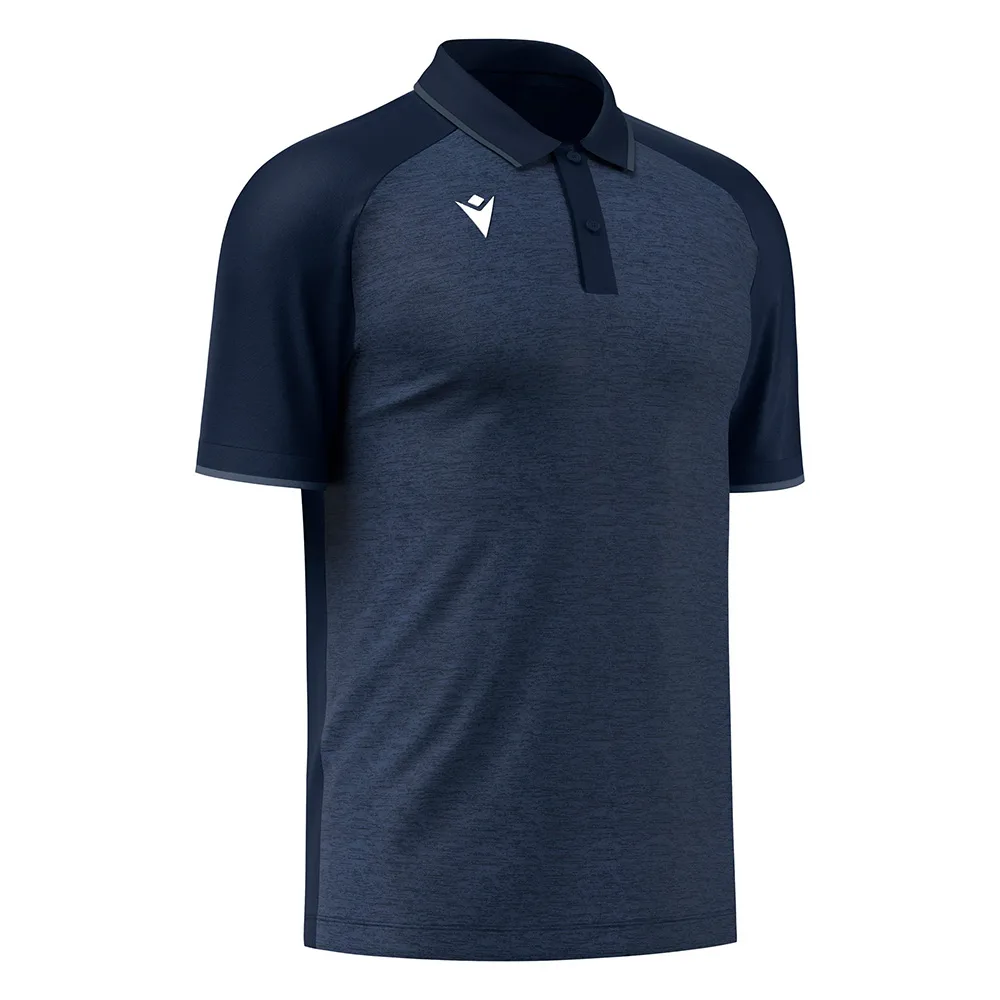 Tricou polo Macron Aulos, Bleumarin - imagine 1